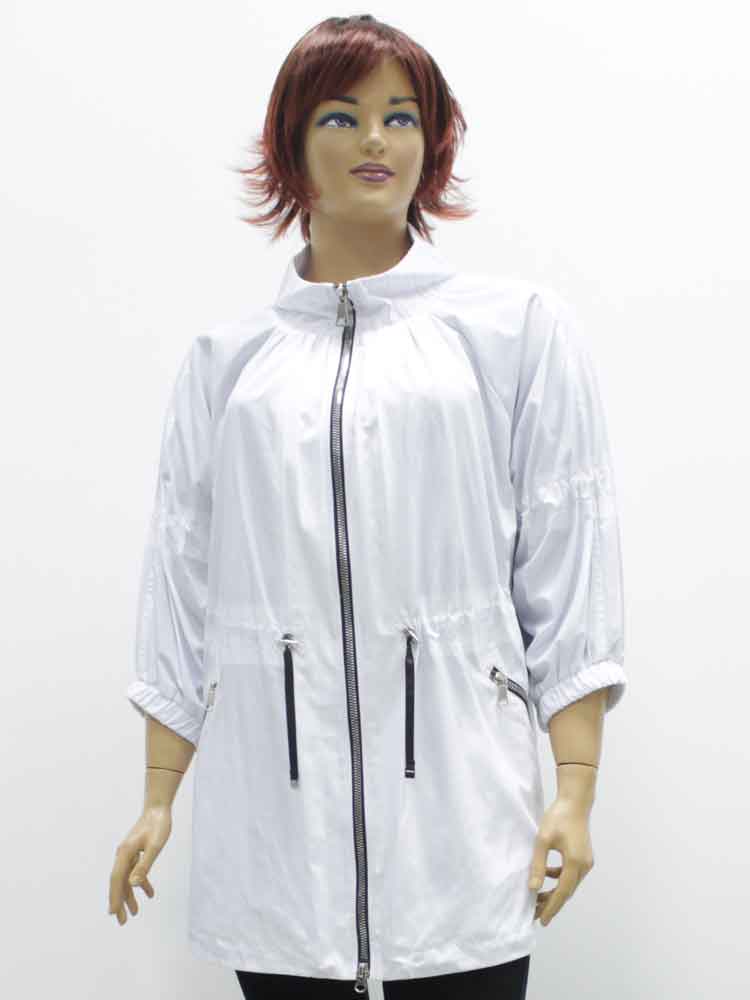 Куртка легкая (ветровка) женская с подкладкой из сетки большого размера. Магазин «Пышная Дама», Луганск.