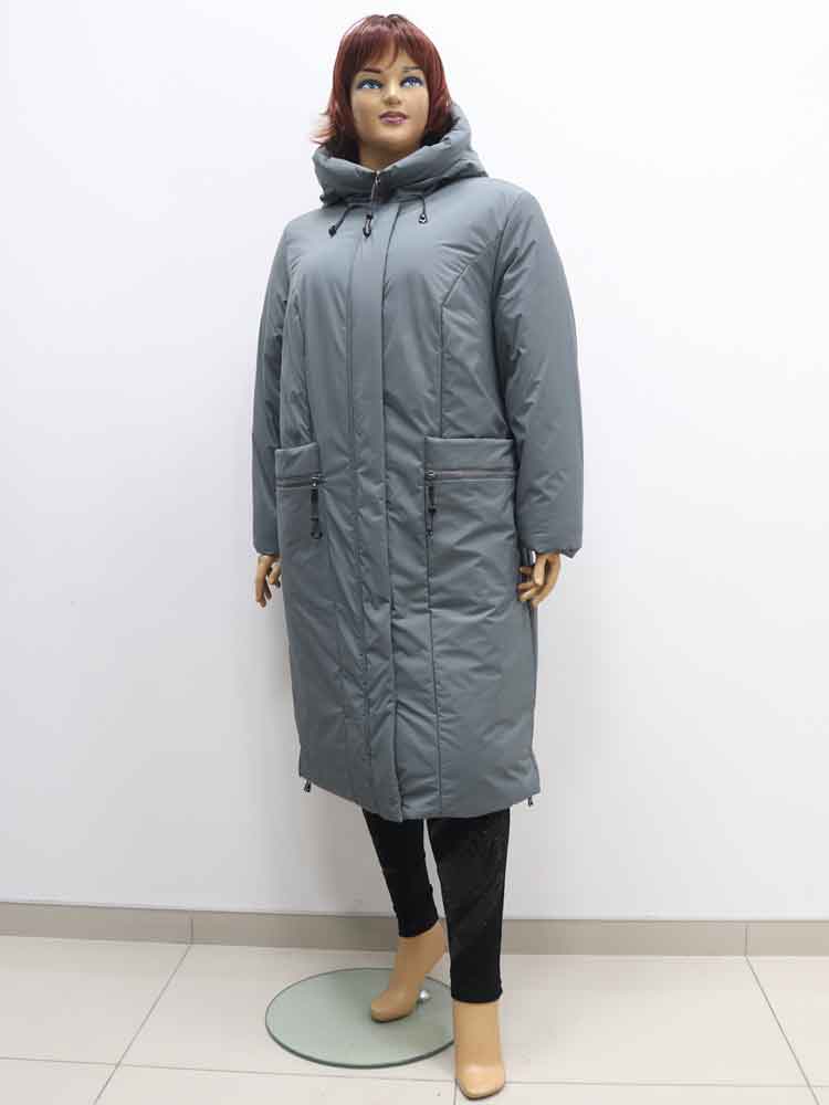 Пальто зимнее женское большого размера. Магазин «Пышная Дама», Луганск.