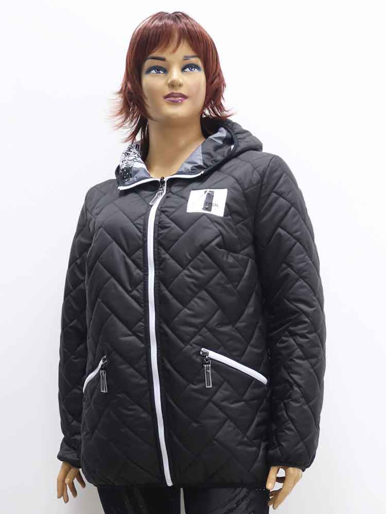 Куртка легкая (ветровка) женская двусторонняя (сторона 2) большого размера. Магазин «Пышная Дама», Луганск.